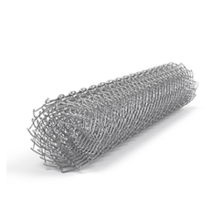 Сетка рабица оцинкованная ТУ 10х1.5 м, д=2 мм, яч. 45х45 мм - 33ий Меридиан